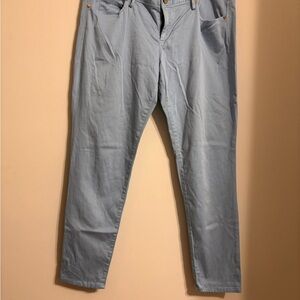 Lilly Pulitzer Light Blue Pants with Gold Accent